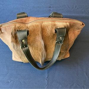 Kulu Natural Springbok Leather Bag